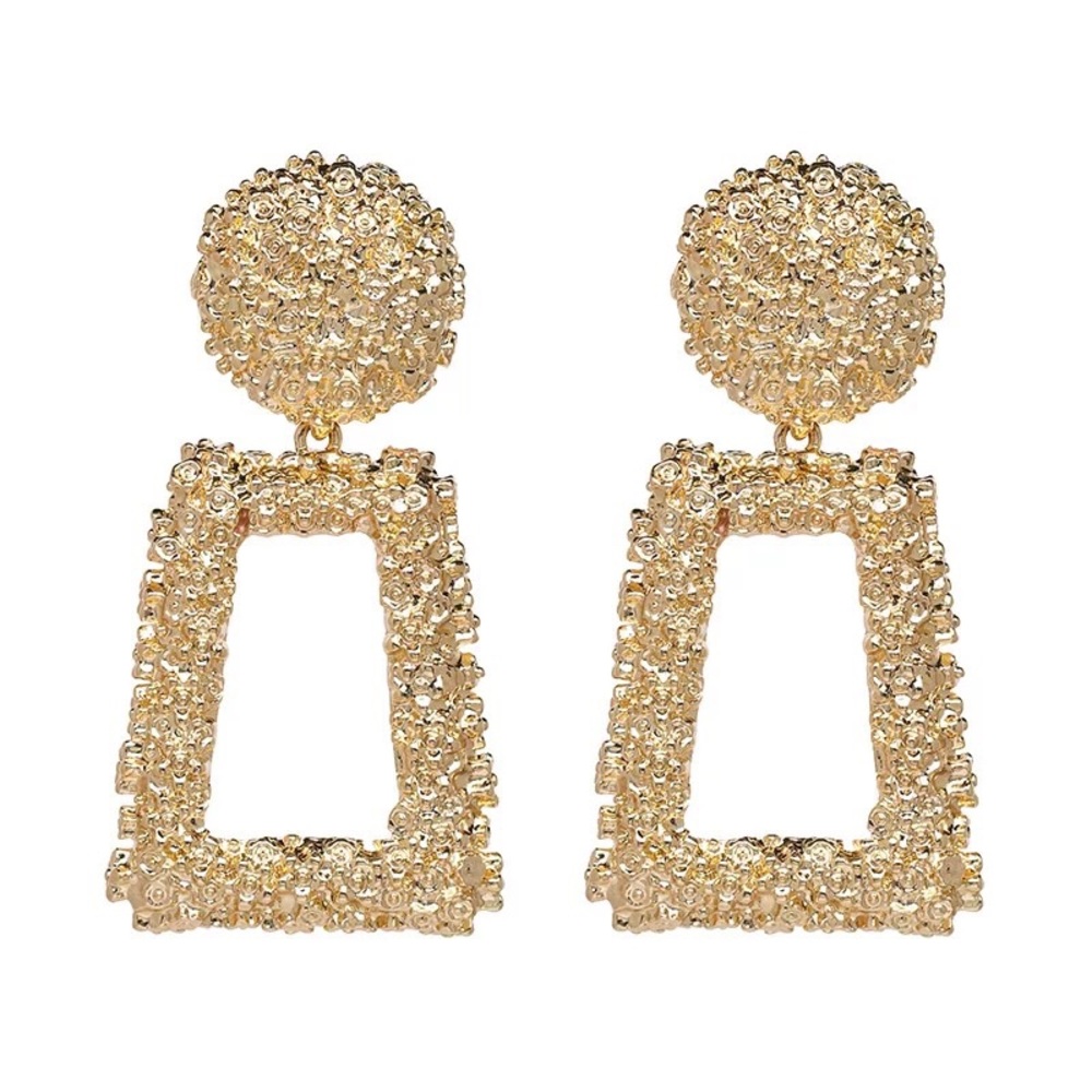 Gold Chunky Earrings from smgoldplated